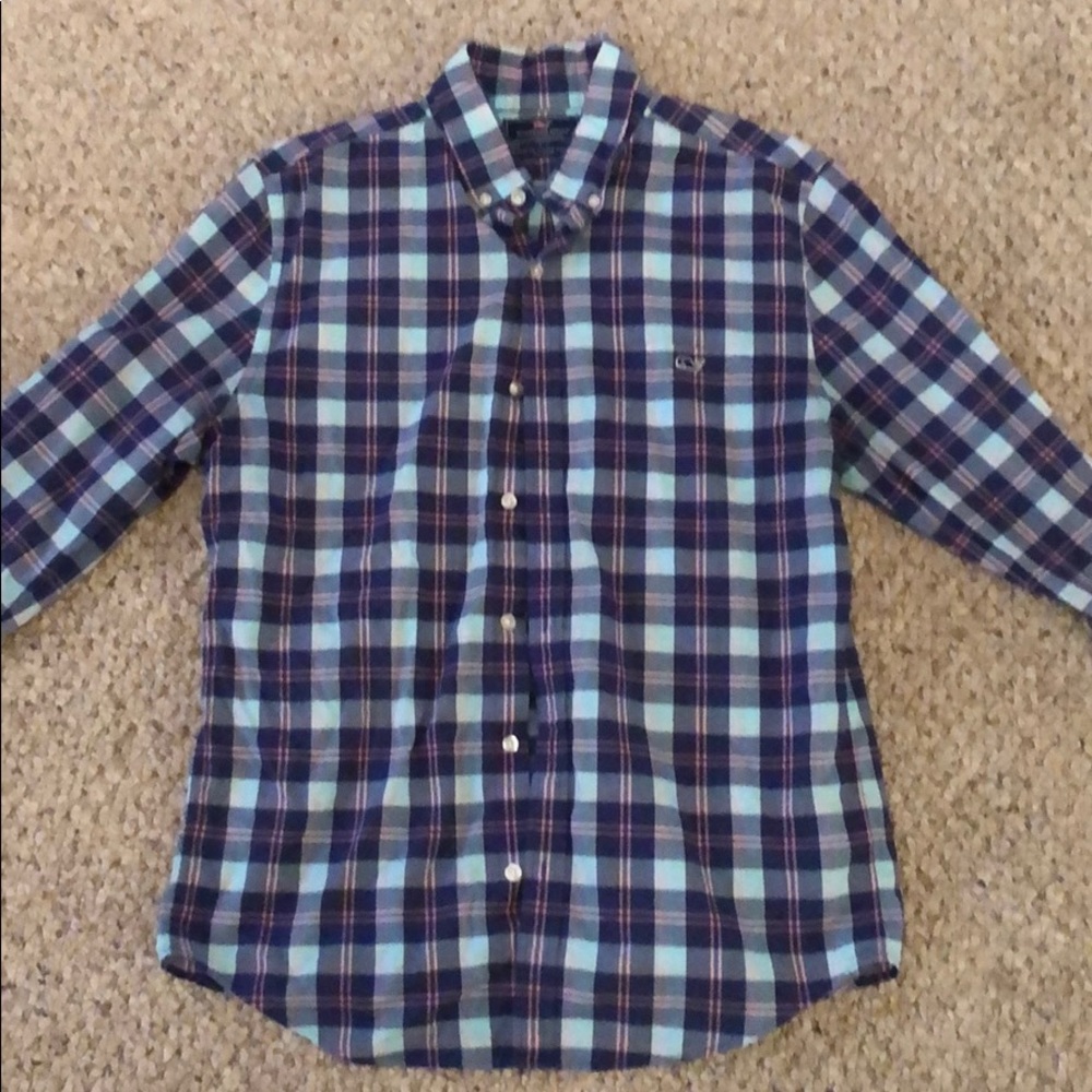 Vineyard Vines slim fit tucker shirt button-up